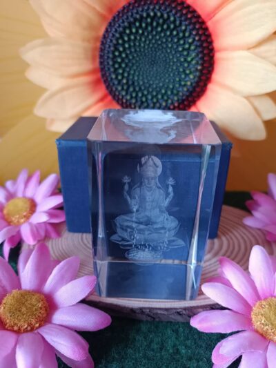 Cristal grabado Lakshmi