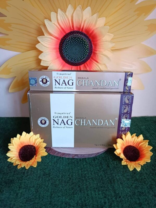Incienso Golden Nag Chandan Aromaterapia