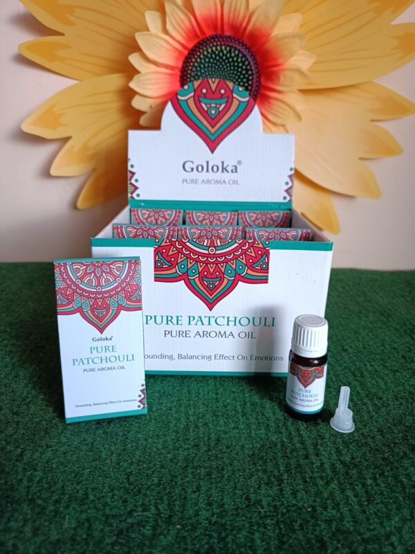 Aceite esencial Goloka Patchouli Aromaterapia