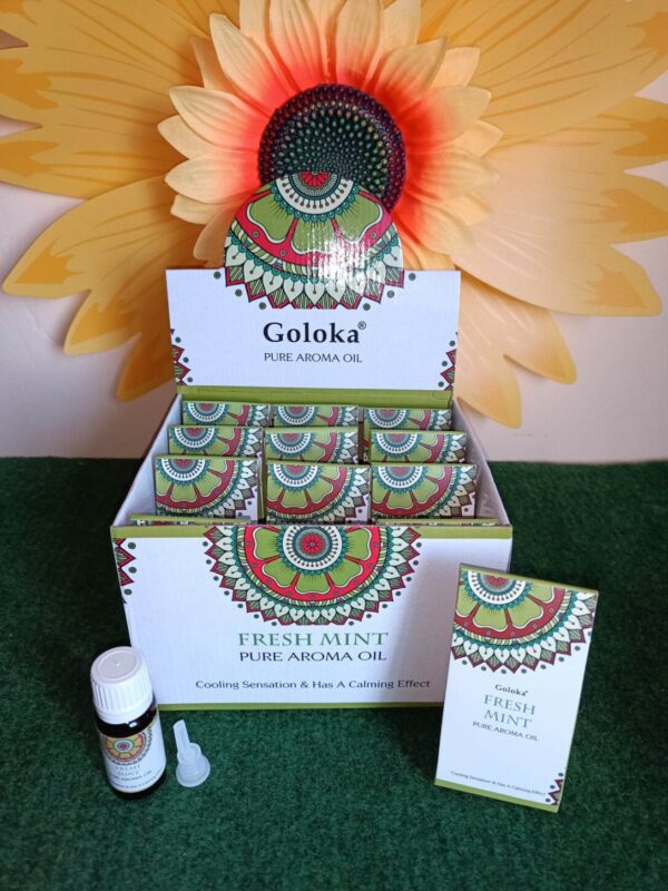 Aceite esencial Goloka Menta fresca Aromaterapia