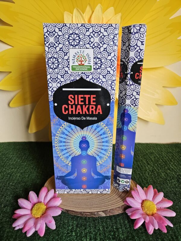 Siete chakra Namaste hexa Aromaterapia