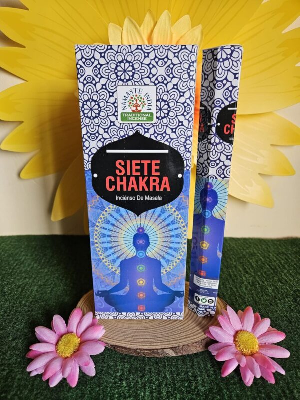 Siete chakra Namaste hexa Aromaterapia